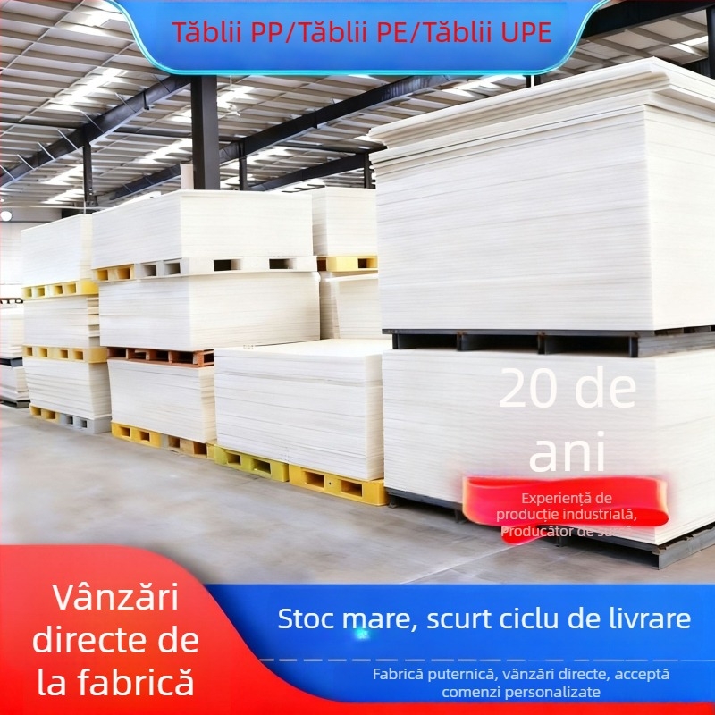 Plăci PP și PE, rezistente la uzură, de calitate alimentară, potrivite pentru acvacultură, rezistență la chimicale, protecția mediului și procesarea alimentelor