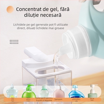 Dozator automat de săpun lichid pentru vase – senzor, montaj pe perete, din plastic, turnare prin injecție, marcă Lycra xi sound