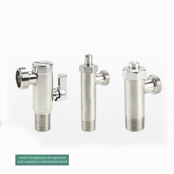 Ventil unghi extins din oțel inoxidabil 304 cu filtru – robinet de intrare a apei pentru toaletă inteligentă