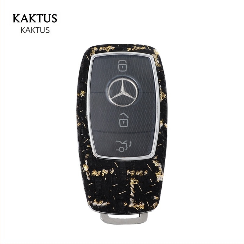 Set buclă chei Mercedes-Benz pentru chei E-Class și GLC – Material PC, Stil simplu, Personalizabil, Etichetă privată licențiată