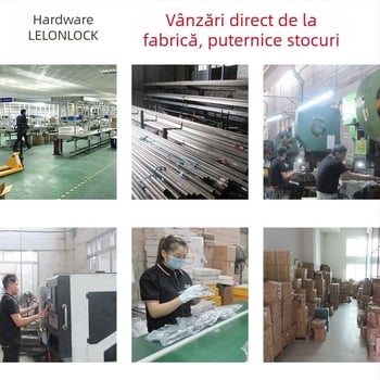 Le Lang cilindru de încuriere din cupru, model RCR-01, pentru uși interioare din lemn, standard european, stil modern