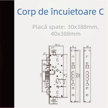 Corp de închidere – oțel, model 01112, marcă Purrucker/Prucker, domeniu de utilizare 40-78, greutate 5