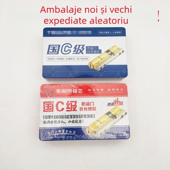 Cilindru de încuriere pentru uși de securitate, Super C-Grade, bandă din cupru pur și oțel, 0,5 kg