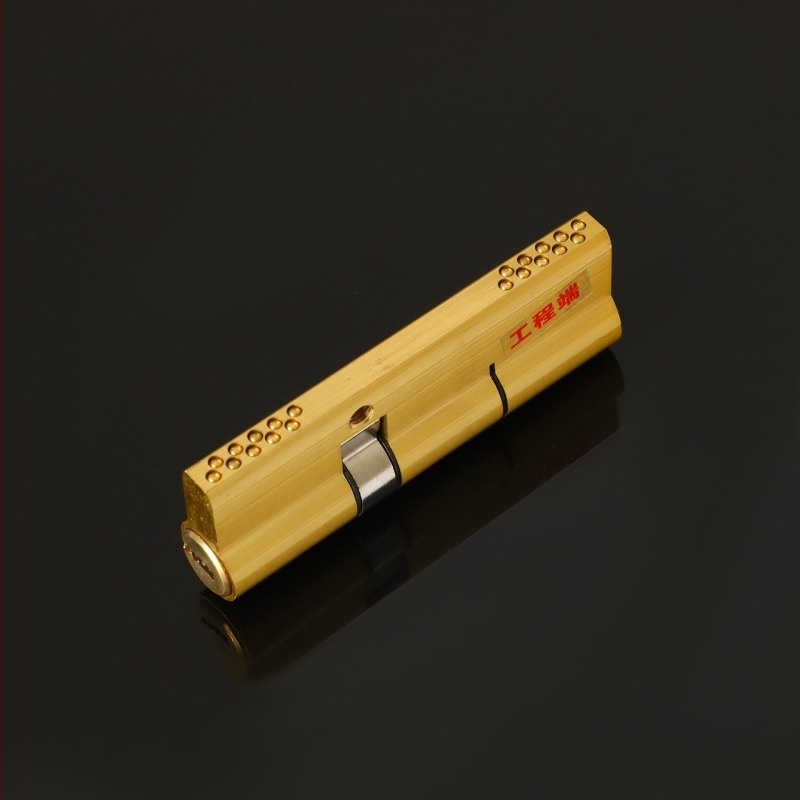 Cilindru de închidere din cupru – Super Class B, carcasă și miez din cupru, prelucrare personalizabilă, stil modern minimalist pentru uși de securitate