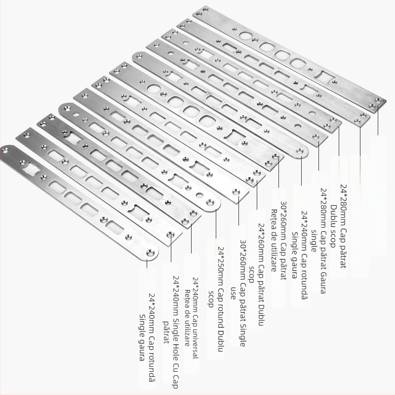 Încuietoare biometrică cu amprentă – corp de încuietoare cu formă specială, placă de ghidaj pentru panou, oțel inoxidabil, modelul 000, greutate 0,1 kg
