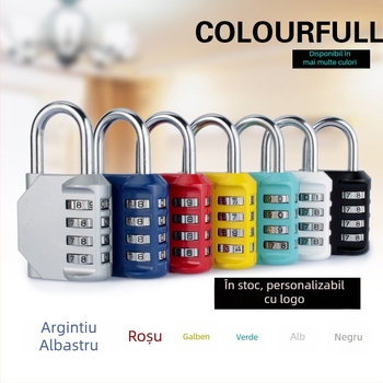 Încuietoare mecanică pentru garderobă, model 800141, aliaj de zinc, grosime tijă blocare 6, distanță bară 3, brand SIMPLY, posibilitate logo personalizat