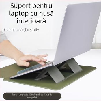 Husă impermeabilă pentru MacBook, model carouri, cu căptușeală micro-catifea