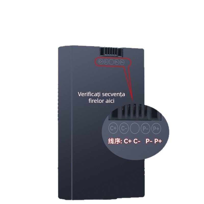 Baterie litiu reîncărcabilă pentru lacăte cu amprentă și uși inteligente; compatibilă cu lacăte cu parolă și încuietori electronice; durată de viață de până la 1.000.000 de cicluri; timp de scanare a amprentei sub 1 s