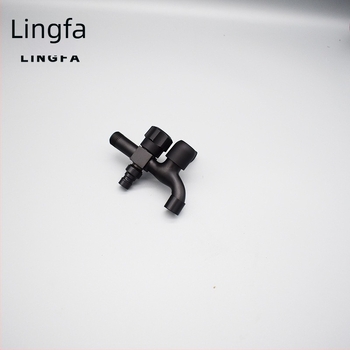 Robinet pentru mașina de spălat, cu miez ceramic în valvă, aliaj de zinc, montaj în perete, model LF1035