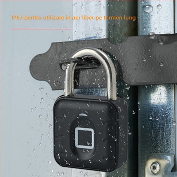 Simply Lacăt casnic din oțel aliat, construcție din aliaj de zinc și plastic, cu posibilitate de personalizare