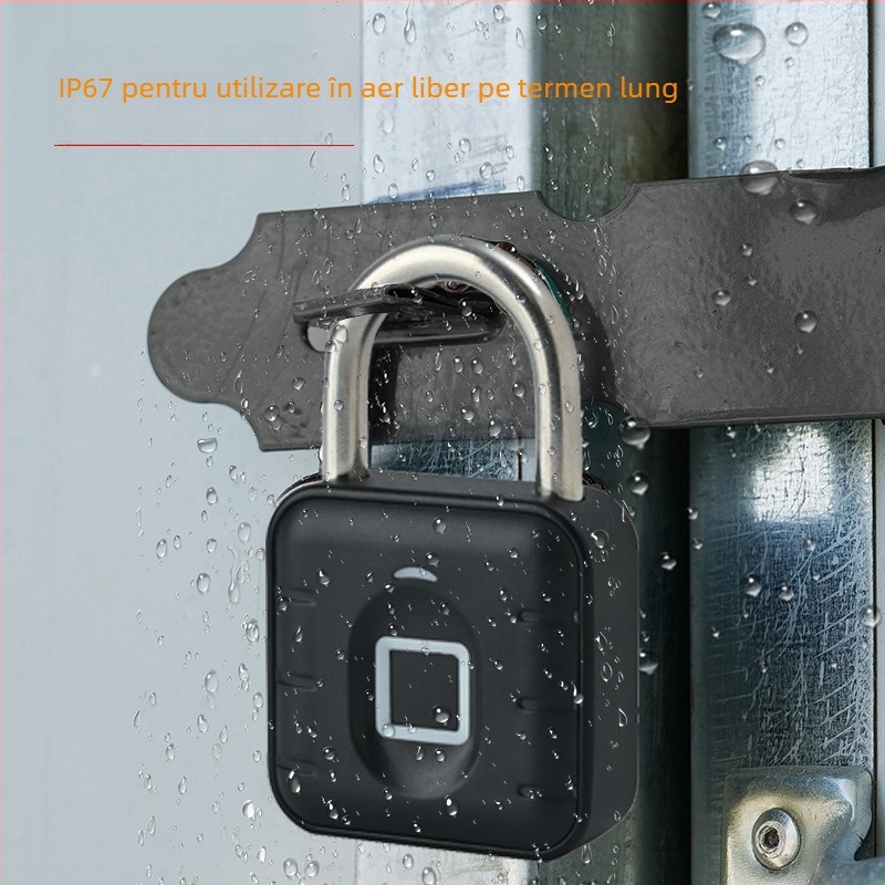 Simply Lacăt casnic din oțel aliat, construcție din aliaj de zinc și plastic, cu posibilitate de personalizare