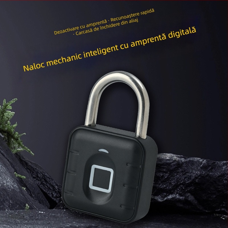 Simply Lacăt casnic din oțel aliat, construcție din aliaj de zinc și plastic, cu posibilitate de personalizare