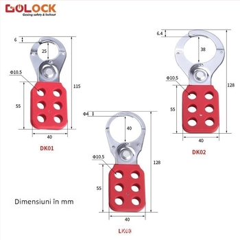 GOLOCK DK-LK Cataramă din oțel pentru gestionarea LOTO cu mai multe persoane
