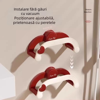 Raft pentru chiuvetă din PP cu ventuză, montaj pe perete, extensibil, fără găuri, depozitare baie și drenaj