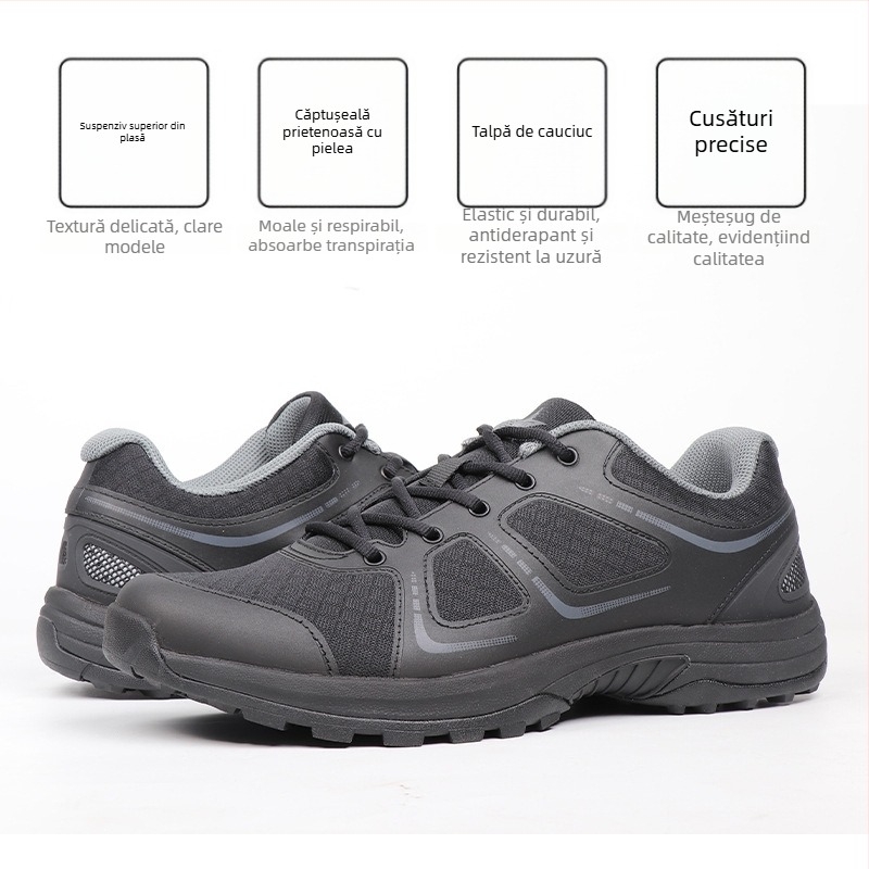 Pantofi tactici pentru antrenament în exterior, unisex, adulți, stil militar