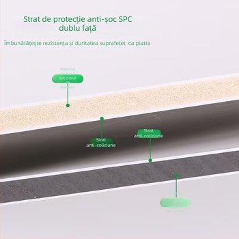 Panou de perete – Panou integrat 01; Material: fibră de bambus, furnir lemnos, cărbune de bambus, cristale de carbon, nucleu din aluminiu; Izolare fonică 50; Conductivitate termică 0.11