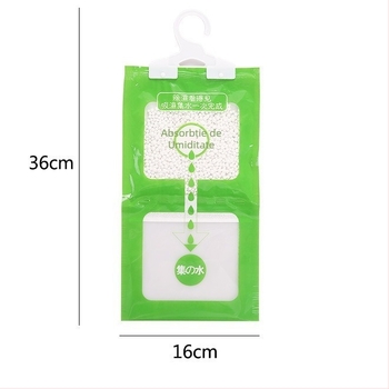 Sachet de dezumidificare suspendat pentru cămine, absoarbe apa și previne umezeala și mucegaiul, fără parfum, design suspendat, cutie cu 300 de bucăți