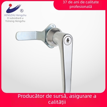 Hengzhu MS316 Mâner închis din aliaj de zinc pentru dulapuri de distribuție, tensiuni înalte și joase, crom lucios