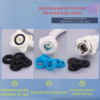 Etanșare conductă alimentare mașină de spălat – material PE, montaj, design modern, model Default Item