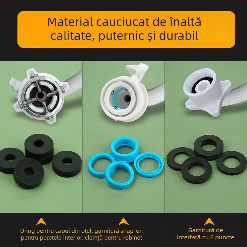 Etanșare conductă alimentare mașină de spălat – material PE, montaj, design modern, model Default Item