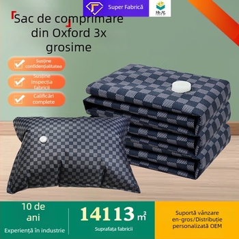 Jin hengxiang Sac vacuum de depozitare, tip pompă, țesătură Oxford, pentru cuverturi și haine, etanșare perne