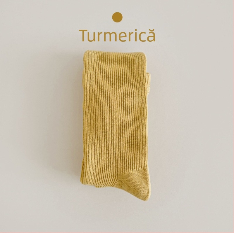 Șosete pentru copii din bumbac cu dungi verticale, stil coreean, 80% bumbac, respirante, invizibile