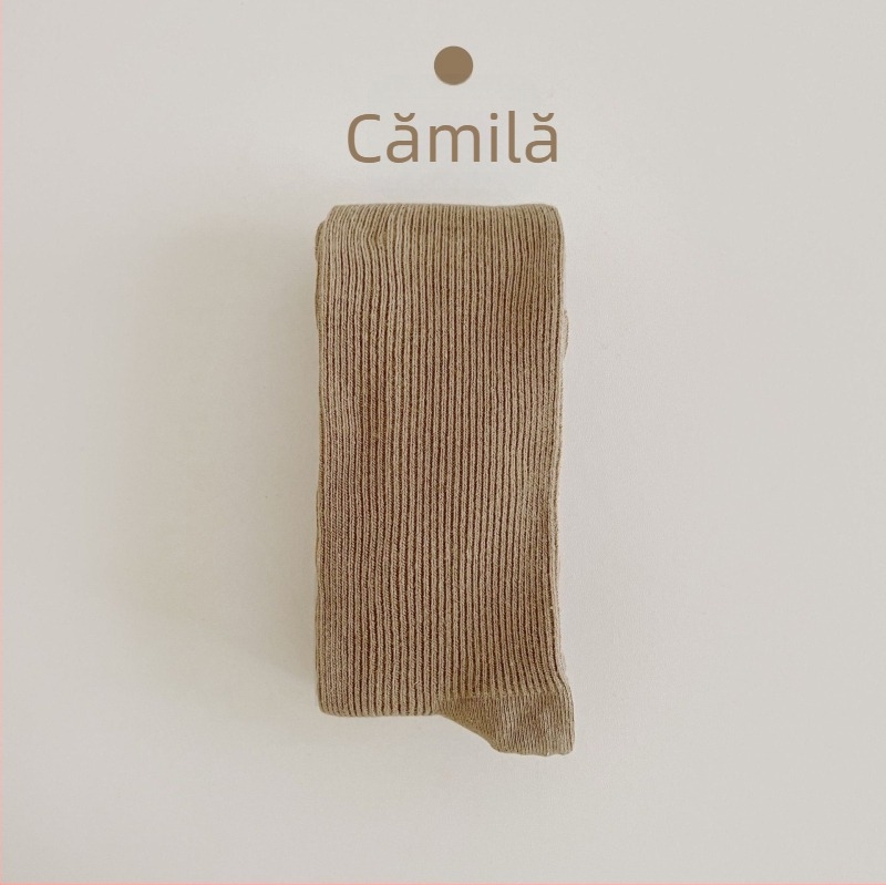 Șosete pentru copii din bumbac cu dungi verticale, stil coreean, 80% bumbac, respirante, invizibile