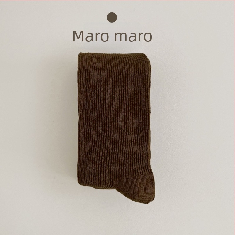 Șosete pentru copii din bumbac cu dungi verticale, stil coreean, 80% bumbac, respirante, invizibile