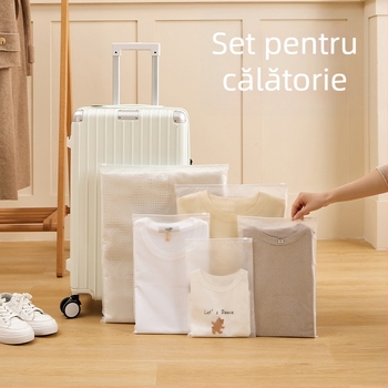 Manjelli Geantă de Călătorie pentru depozitarea lenjeriei intime și hainelor pentru bebeluși - impermeabilă, organizator sigilat, material PE, cutie cu 100 de bucăți