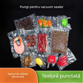 Pungi de vid cu textură plasă, pentru sea cucumber, material alimentar, plastic îngroșat, compatibile cu microunde, antibacterian, rezistență la -60°C până la 140°C