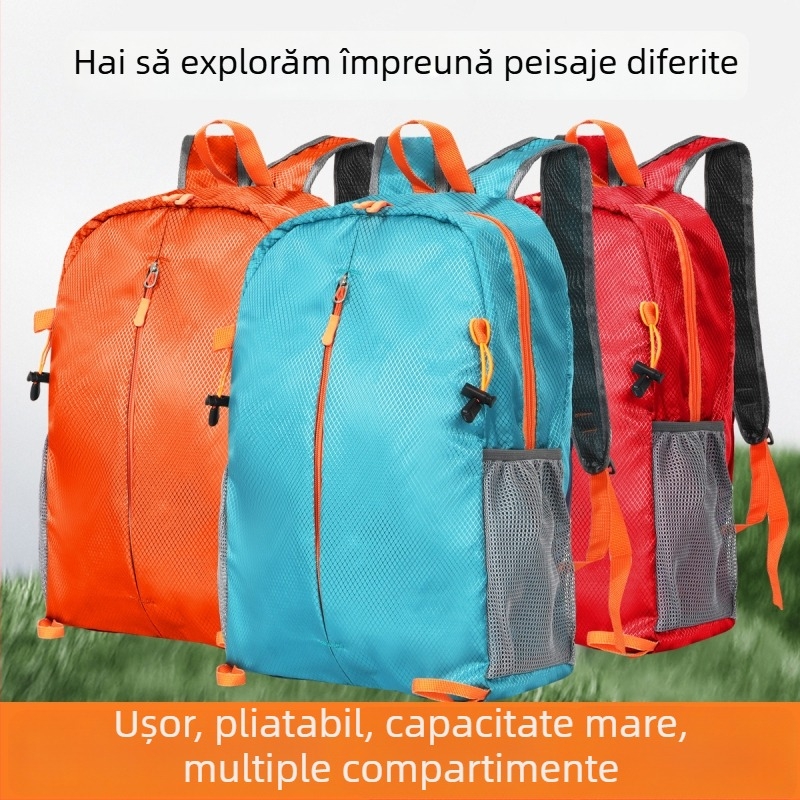 Rucsac de drumeție Unisex - pentru drumeții de relaxare, Oxford impermeabil, 20–35L, Compartiment pentru laptop de 15 inchi, Curele curbate