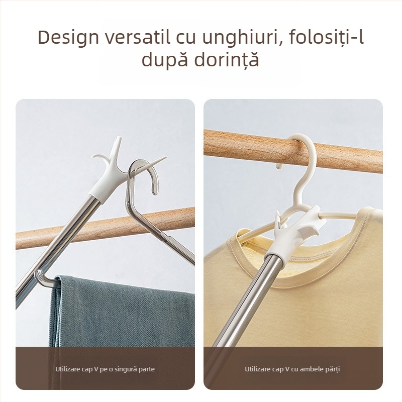 Suport extensibil pentru uscat haine – pentru balcon, din plastic, brand Changshu, stil modern minimalist, lansat în 2025