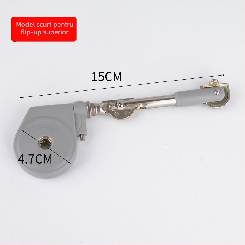 Bară de amortizare hidraulică pentru sertare și dulapuri | Ușă japoneză basculantă | design modern minimalist, material plastic/fontă