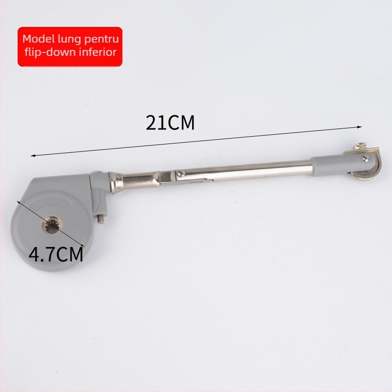 Bară de amortizare hidraulică pentru sertare și dulapuri | Ușă japoneză basculantă | design modern minimalist, material plastic/fontă