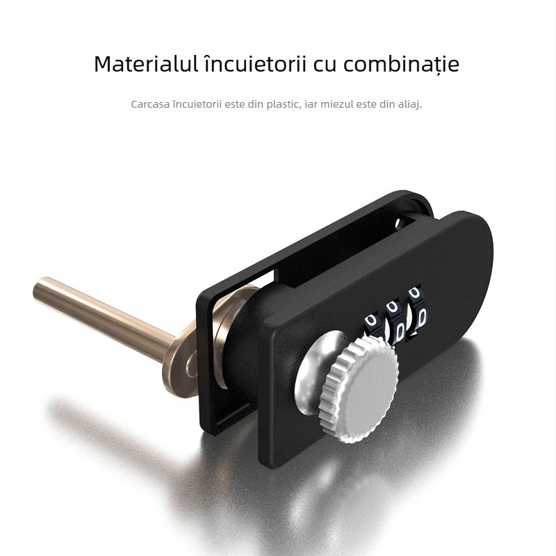 Huibaili E20 dulap pentru dosare cu încuietoare prin parolă și amprentă; material aliaj de aluminiu + ABS; stil modern minimalist