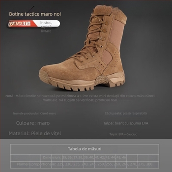 Ghete înalte din nylon pentru adulți, unisex, încălțăminte tactică pentru exterior, stil militar