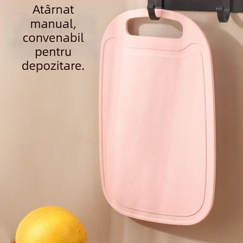 Tocător din paie de grâu, cu două fețe, pentru uz casnic, stil modern simplu