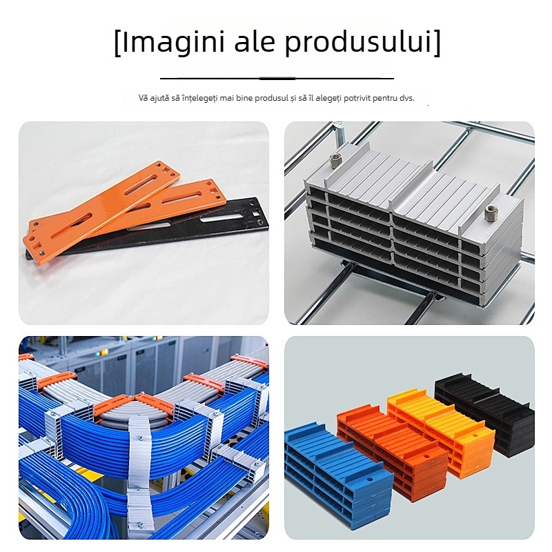 Raft de gestionare cabluri - Organizator cablu din plastic, Interior, Nr. produs 0005