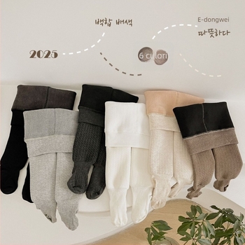 Colanți de iarnă pentru fete, căptușiți cu fleece, material viscoză 70.5%, pentru copii de 3–8 ani