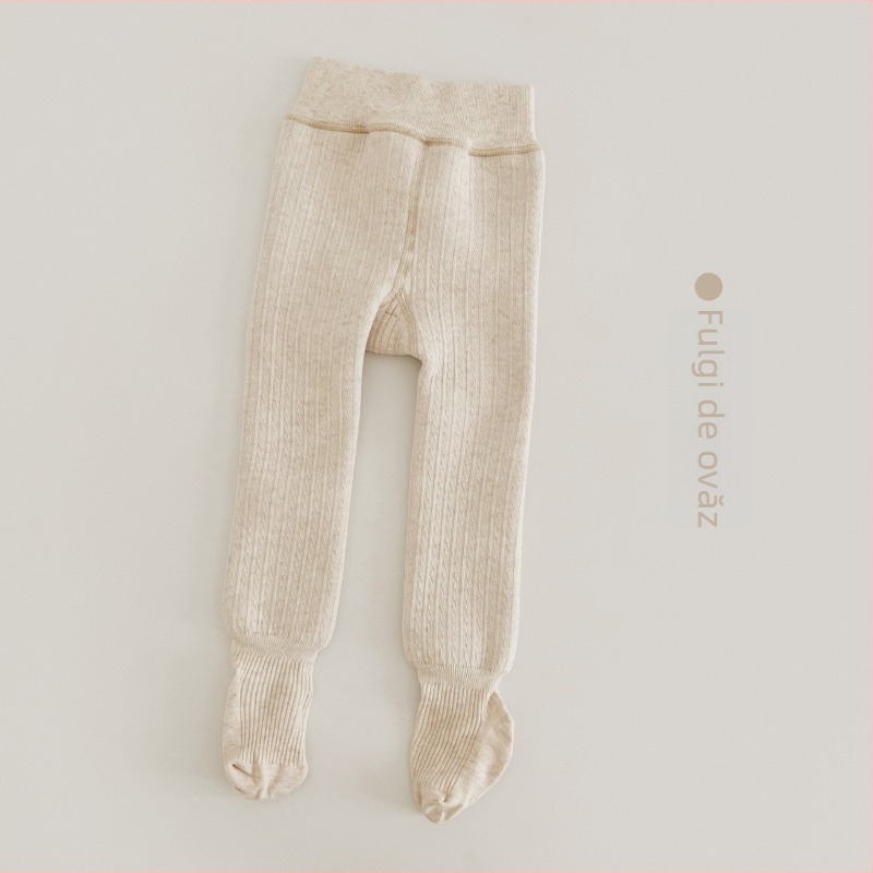 Colanți de iarnă pentru fete, căptușiți cu fleece, material viscoză 70.5%, pentru copii de 3–8 ani