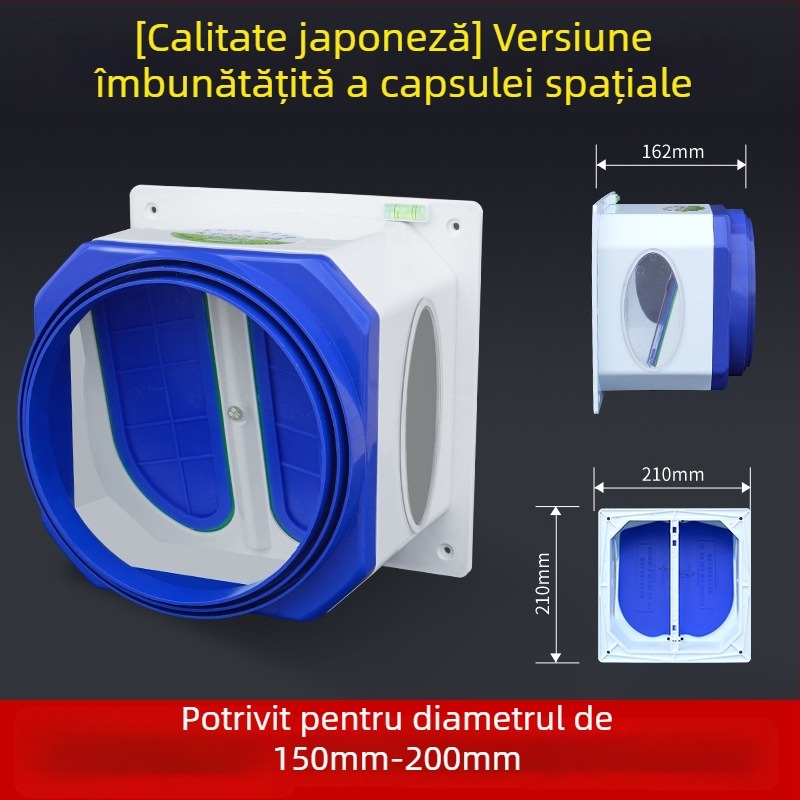 Valvă unidirecțională pentru bucătărie și baie, din plastic, stil modern minimalist