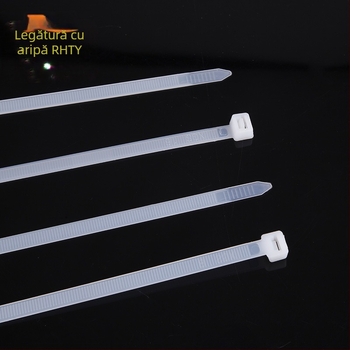 Legături auto-închise pentru cabluri din nylon, interval 3-80 mm, tracțiune aproximativ 15 kg, material nylon ecologic