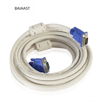 Cablu VGA V34 model, interfață VGA, oțel acoperit cu cupru, pentru computer personal