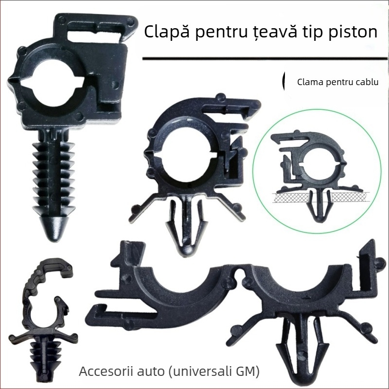 Clip pentru cabluri de motor auto – clemă de fixare pentru țevi de ulei și apă, suport pentru cabluri, Changxing Yao