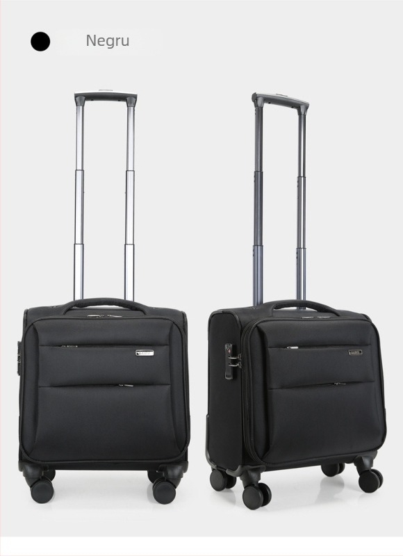 Geantă mini pentru călătorii cu roți universale, țesătură Oxford, impermeabilă și anti-furt, deschidere cu fermoar, lacăt cu parolă obișnuită