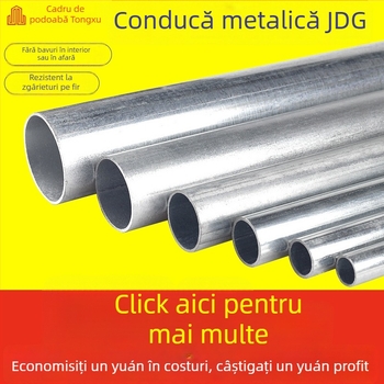 Tongxu conductă din oțel galvanizat pentru cabluri, încorporată