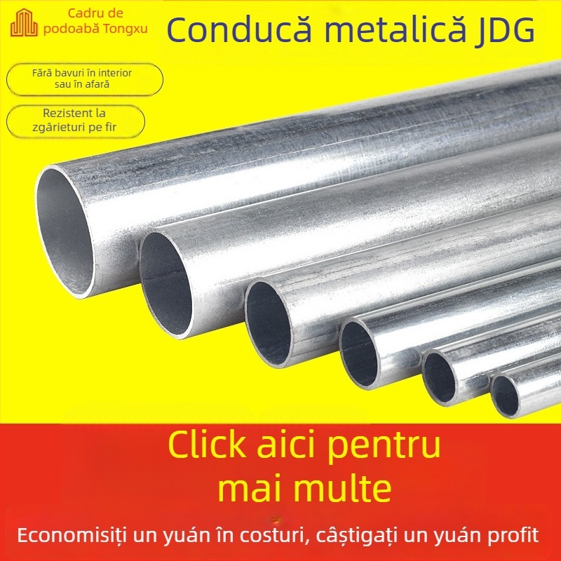 Tongxu conductă din oțel galvanizat pentru cabluri, încorporată