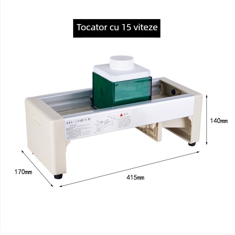 Tăietor Multifuncțional pentru Legume - ABS, 15 Niveluri, Stil Modern Minimalist