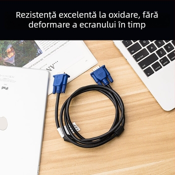 Cablu VGA pentru date, 1,5 m, pentru TV box și proiector, cablu video 1080P HD, VGA 4+5 pini