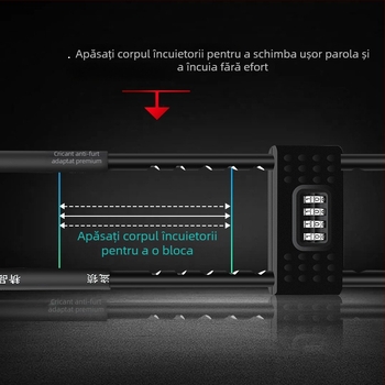 Lacăt în formă de U pentru uși din sticlă, lacăt pentru uși glisante cu deschidere dublă, anti-furt, set de încuietori cu deschidere dublă (Model: Type C; Material: carcasă ABS; Brand: Zhiwei; Domeniu: uși din sticlă, uși de vitrină, uși glisante)